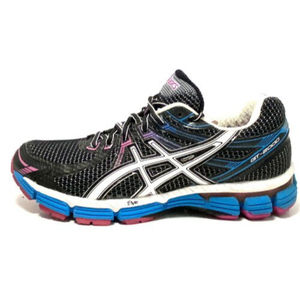 Asics GT-2000 Black Mesh Lace Up Women’s Running Shoes Size 7.5